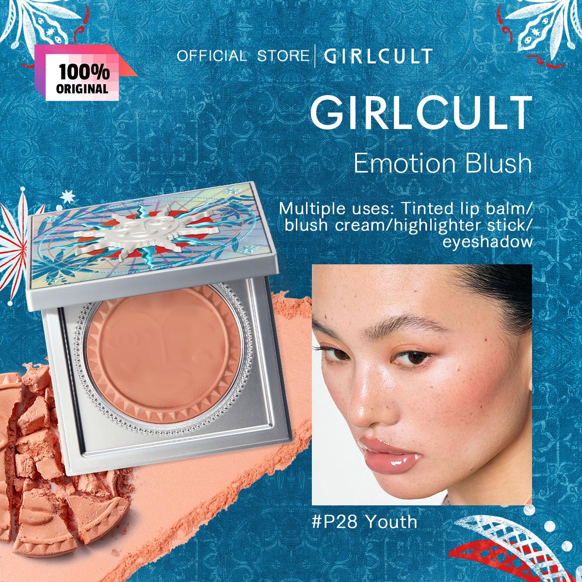 

Girlcult Emotion Blush 2.6g/0.09oz (3 Color Options)