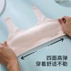 Junior High School Underwear for Girls, Adolescence, High School Students, Small Vest for Girls, Older Children, Puberty Girls, Bra Summer Thin