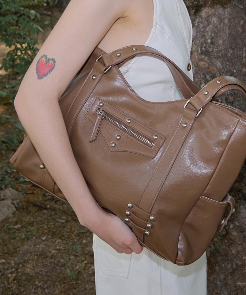 Raiment Stud Band Big Bag_Mud Brown
