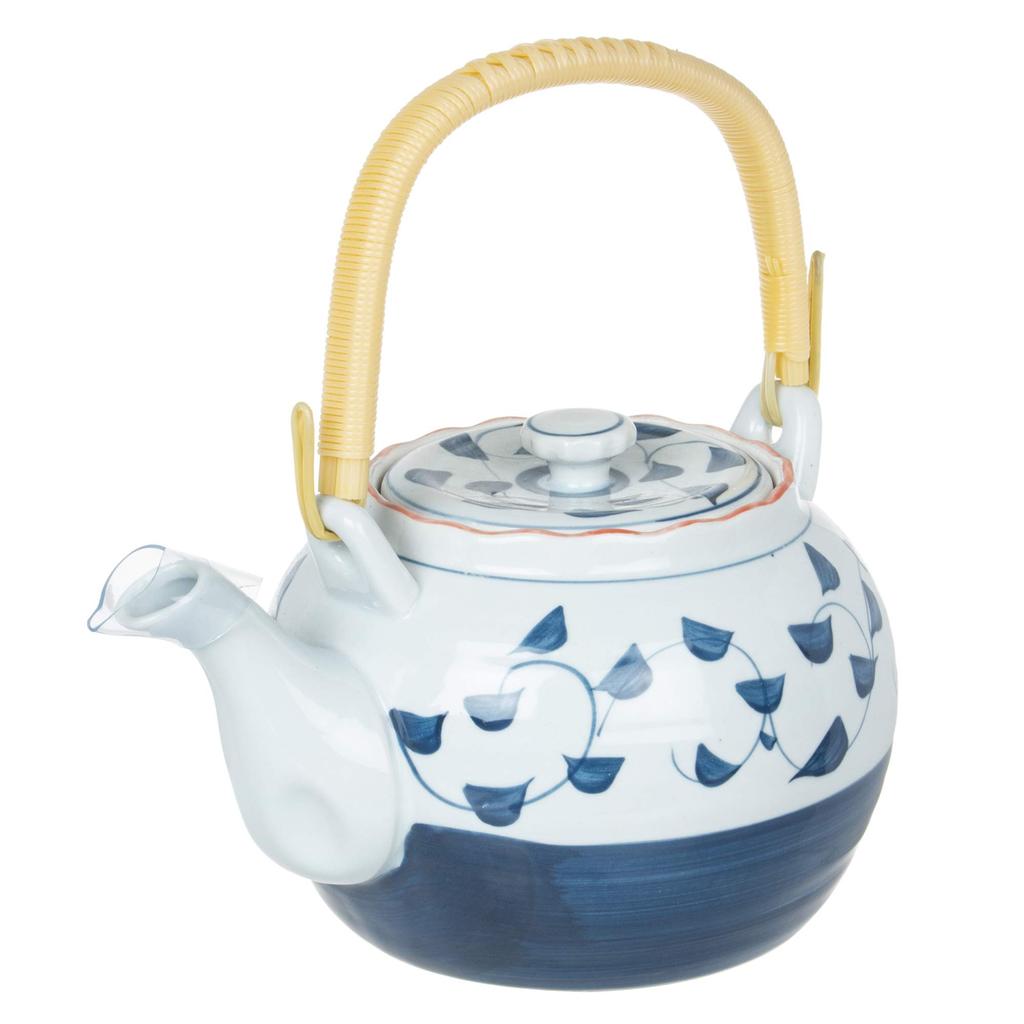 Gosu Karakusa No. 8 Teapot (Cup Net) [160 X 130mm, 1,500cc] Made In Japan, Japanese Tableware, Suitable for Restaurants, Inns, and Commercial Use