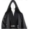 Costume da Jedi per Adulti - Toga Tunica di Luke Skywalker con Cappuccio per Halloween Cosplay (3 versioni)