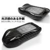 T-carbon Key Case Cover for Mercedes-Benz E350, E450, C300, CLA 250, GLB250, GLC300, CLS 450 (2016-2024), Real Carbon Fiber, Black