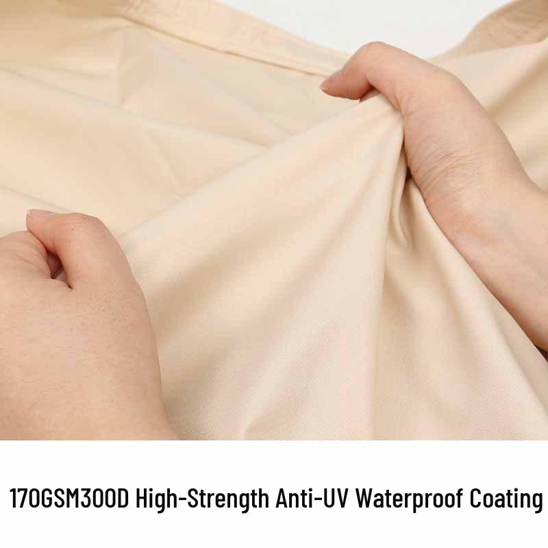 300D Waterproof Outdoor Sunshade Awning, Thickened Polyester Oxford Triangle, Four-Corner Sail