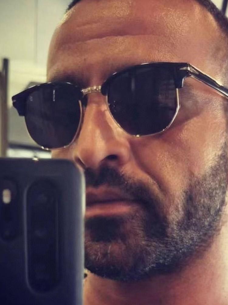 Classic Square Designer Sunglasses for Men Vintage Retro UV400 Premium Brand Driving Eyewear Shades