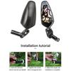 2PCS High-definition Bike Mirror 360 Rotation Adjustable Lightweight Rearview Mirror with 2 Wrenches Glass Mirrors Outdoor