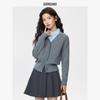 Giordano Miu Collection Women's Cable Knit V-Neck Cardigan