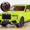 1/24 2025 Rolls Royce Cullinan SUV Alloy Luxury Car Model Diecasts Metal Car Vehicles Model Sound Light Simulation Kids Toy Gift