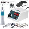 HEXION 35000 tr/min Ensemble de micromoteur de laboratoire dentaire - TYPE E, 18Poignées & 1:1 pièce à main et tête de polissage - Meulage, Polissage & Manucure