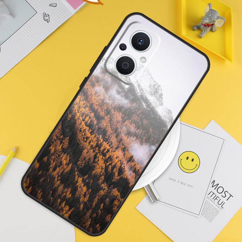 Mountain Forest For OPPO Reno 12F 14F 13F 11F 10 11 12 13 14 Pro 7 8 Lite 8T OPPO Find X6 X5 X8 X9 Pro Case