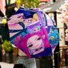 KPop Demon Hunters Print Umbrella Automatic Opening/ Closing - Portable Foldable Design - Daily Use for Travel/Outdoor - Gift for Birthday