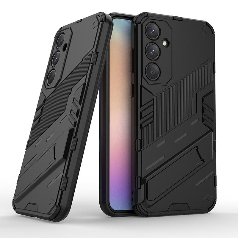 Applicable to Samsung A56 punk mobile phone case A36 bracket A26 all-inclusive A16 anti-drop A06 protective case A55