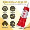 Strong Shoe Glue - Clear, Flexible, Waterproof, Quick Repair for Shoes
