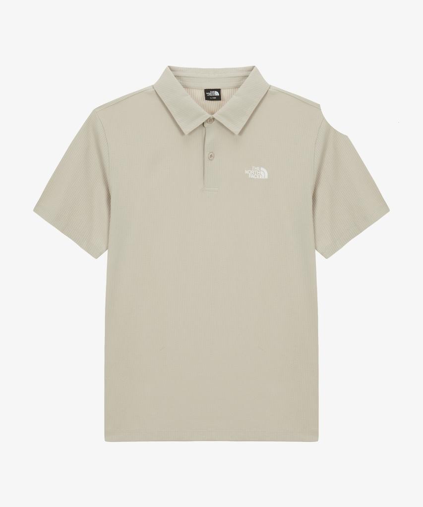 Noseupeiseu Nt7Ps01D Men'S Swing Short Sleeve Polo White Sand