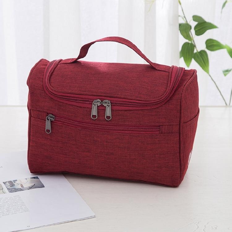 Convenient Cosmetic Case for Travel Bathroom Hangable Toiletry Pouch Makeup Case