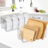 1/2pcs Acrylic File Holder, Clear File Sorter Desk File Organizer, Sturdy Desktop File Folder Organizer Rack for Office Supplies
