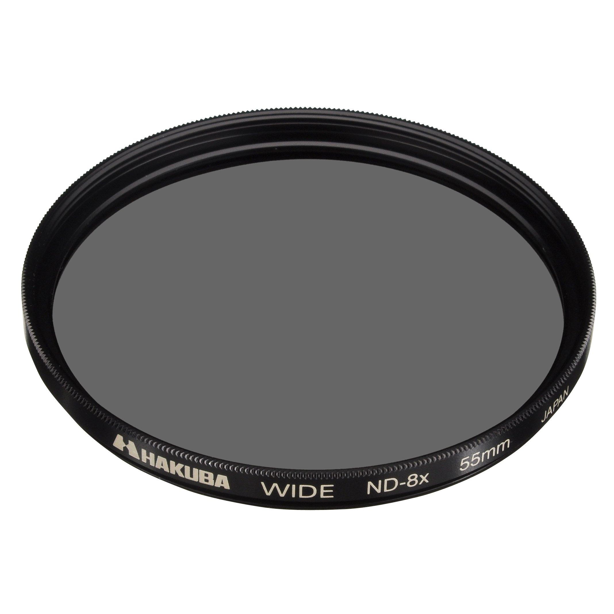 

HAKUBA 55mm ND Filter Wide ND for Attenuation Made in Japan 8× CF-WND855