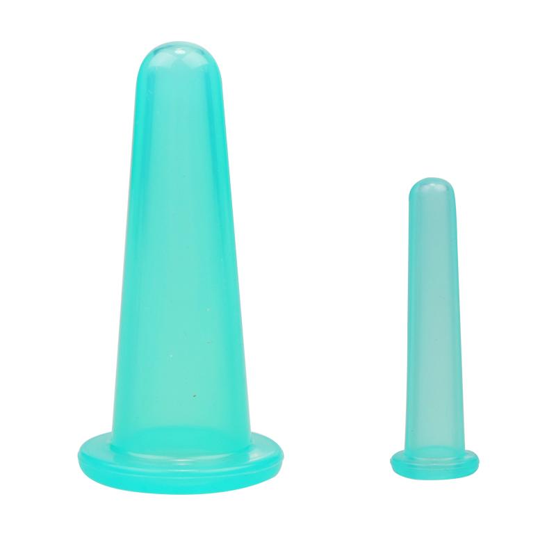 2/4Pcs Vacuum Cupping Cans For Massage Ventosa Celulitis Suction Cup Chinese Suction Cups Face Neck Massage Cans Anti Cellulite