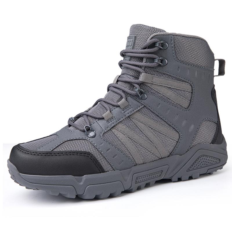 Herrars Taktiska Kängor Armékänga Märke Vattentäta Öken Militärträning Andningsbara Snörning Klättring Vandringsskor Ankelskydd Utomhus