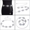 Adjustable Hollow Metal Waist Chain for Women Girls Elegant Baroque Style Belt Accessory Lightweight 60-90cm Length