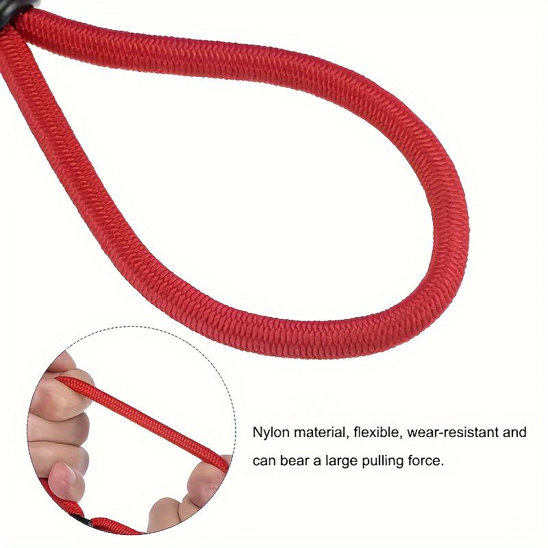 4pcs Heavy Duty Bungee Cords with Hooks - Ideal for Tarps, Tents, Wire Racks, Camping Carts & More, Secure & Easy Tie-Down, Camping Accessorie