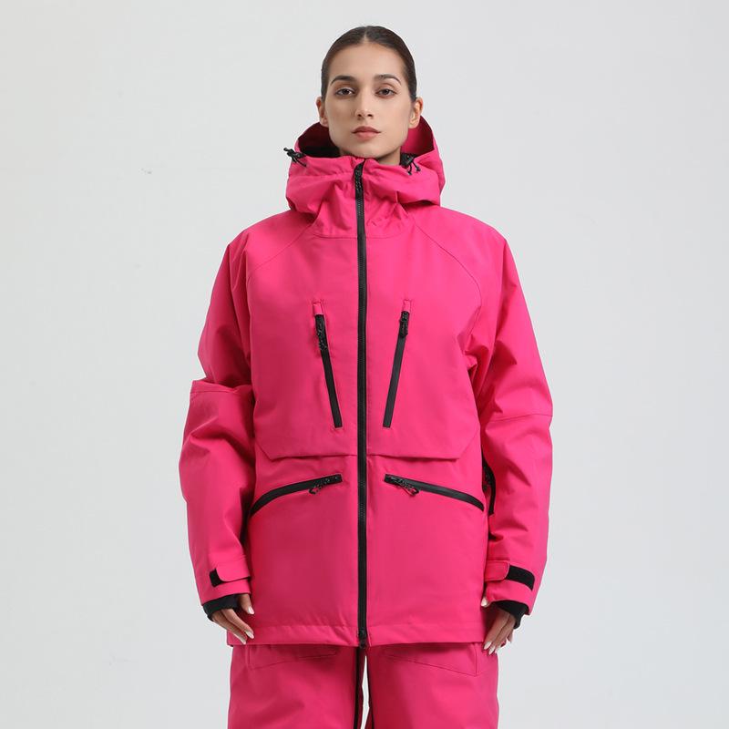 Men's and Women's Winter Ski Suit: Warm, Breathable, Waterproof, and Windproof for Outdoor Snowboarding and Sports.