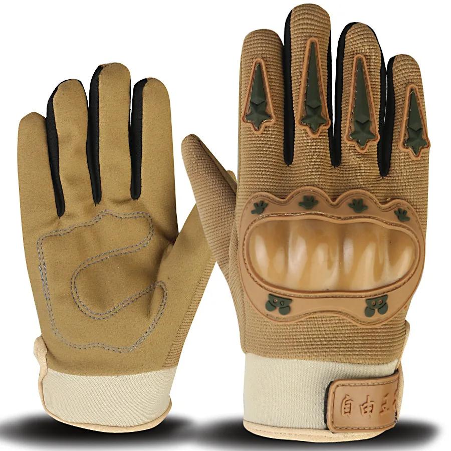 

Children Tactical Gloves Cycling Knuckle Protection Hard Shell Gloves Boy Girl Balance Bike Military Rollerblading Kids Gloves