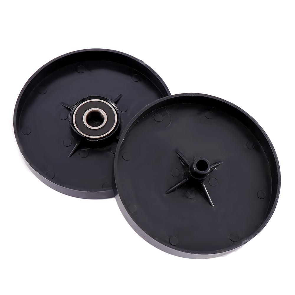 Black Plastic Turning 360° Rotary Turntable Pottery Clay Wheel Ceramics Rotary Plate
