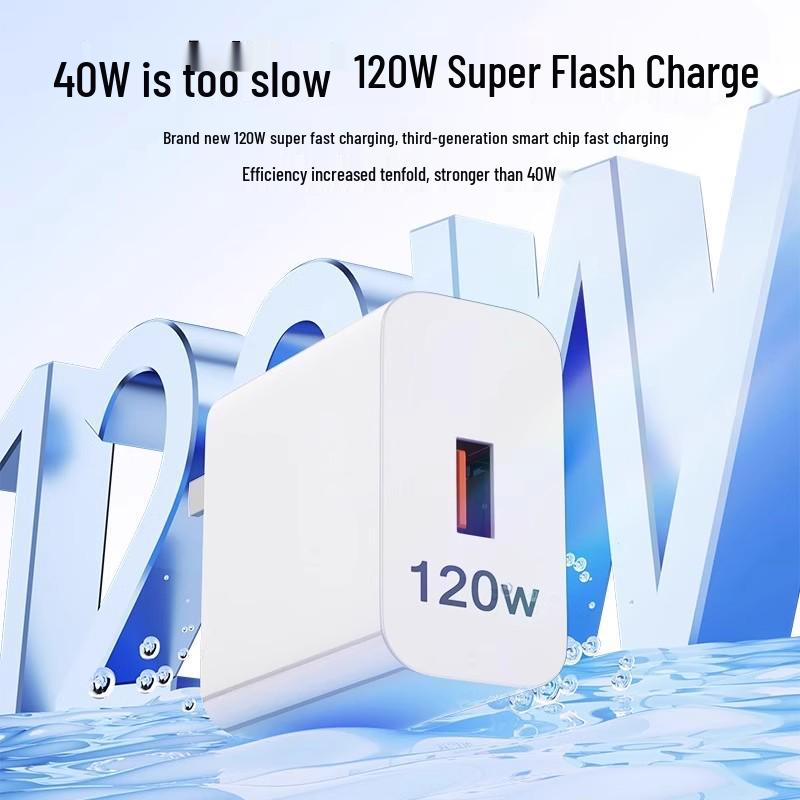 66W Fast Charger & USB Cable Set for Huawei Flash Charge Phones