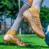 Neue Fußballschuhe Herren Rasen Training Rutschfeste Fußballschuhe Herren Hochschaft Leichtgewicht Abriebfest Sportschuhe Herren