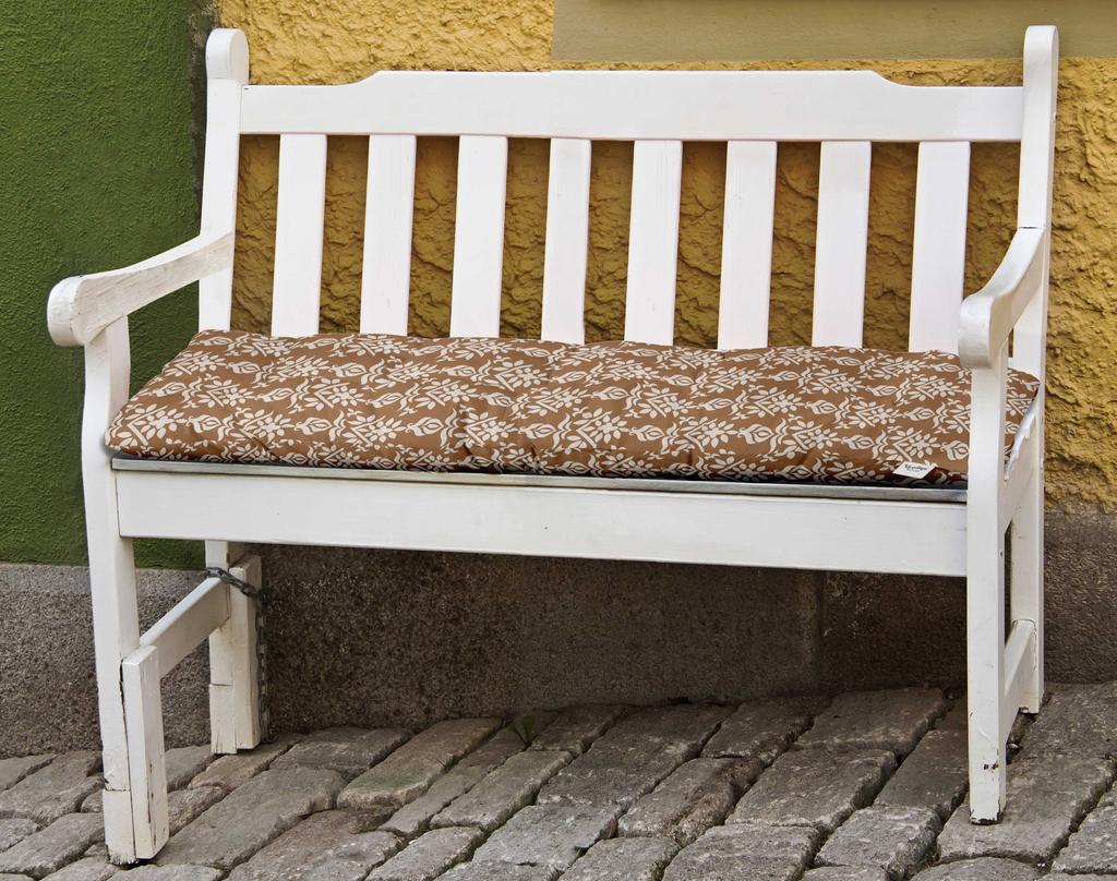 Vargottam Potištěné venkovní lehátko na lavici Voděodolné lehátko na lavici