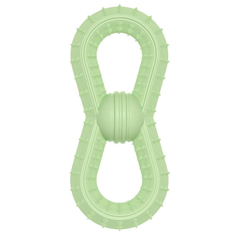 

Товары для животных Жевательная резинка для собак Новая устойчивая к укусам игрушка для собак Интерактивный мячик Игрушка для жевания моляров для маленьких и средних собак 15*7cm