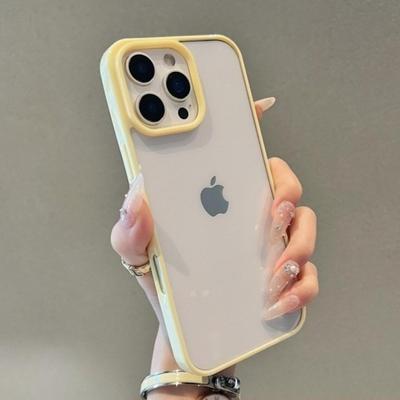 Candy Stoßfeste Silikon Bumper Handyhülle Für iPhone 16 Plus 15 14 Promax 11 12 13 Pro Max Transparent Schutzhülle