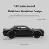 1:32 Dodge Challenger Hellcat Toy Car Scale Die Cast Metel Cars Toy Pull Back Hellcat Model Cars with Sound and Light Hellc
