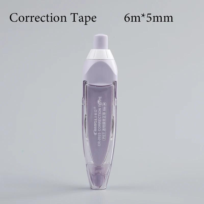 5mm*6m Student Correction Belt Error Eraser Writable Sticker Pen Style Replaceable Refill Creative School Stationery