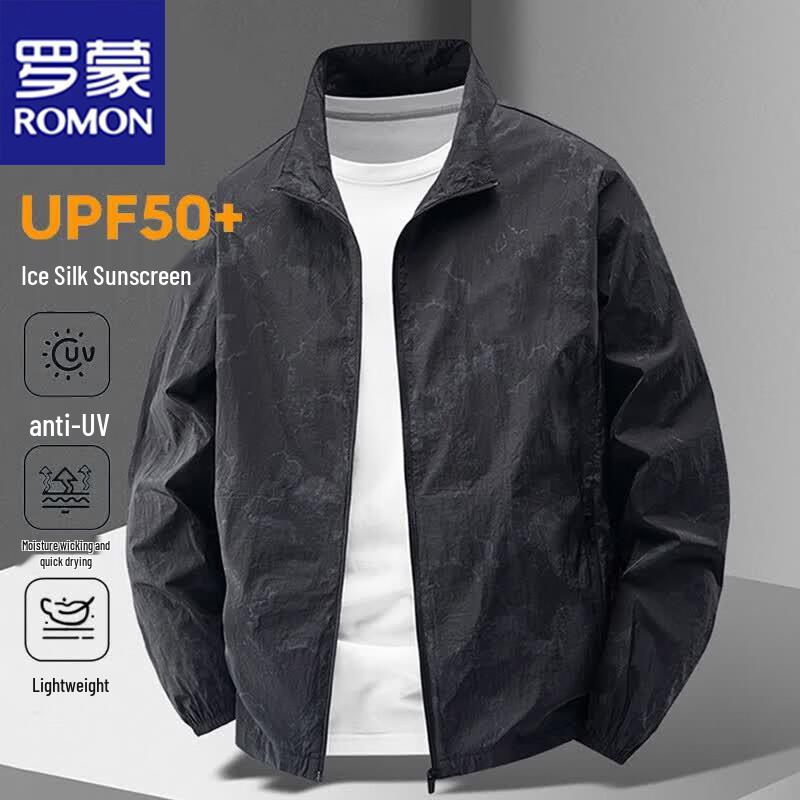 ROMON Men s Ice-Feel Sun Protection Jacket 5XL
