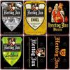 Retro Hertog Jan Metal Sign - Exquisitely Crafted Tin with Vivid Paint, Ideal for Bar & Club Decor To Create a Mesmerizing Mural