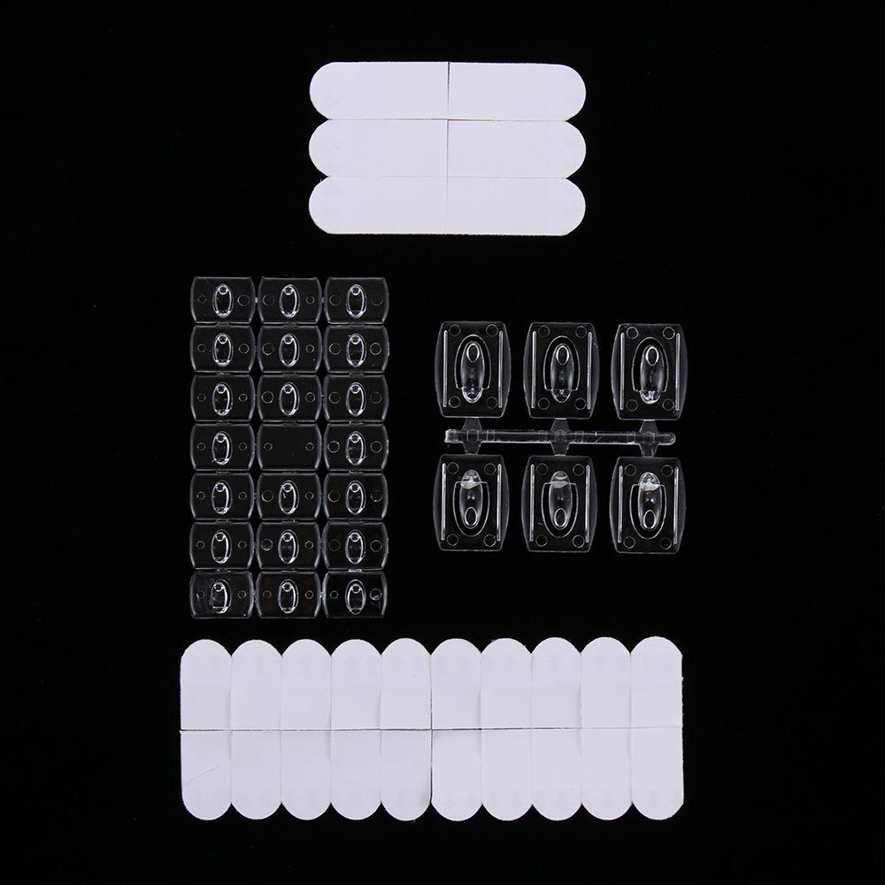 Poster Transparent No Drill Removable Seamless Adhesive Hooks Storage Hanger Photo Frame Hook