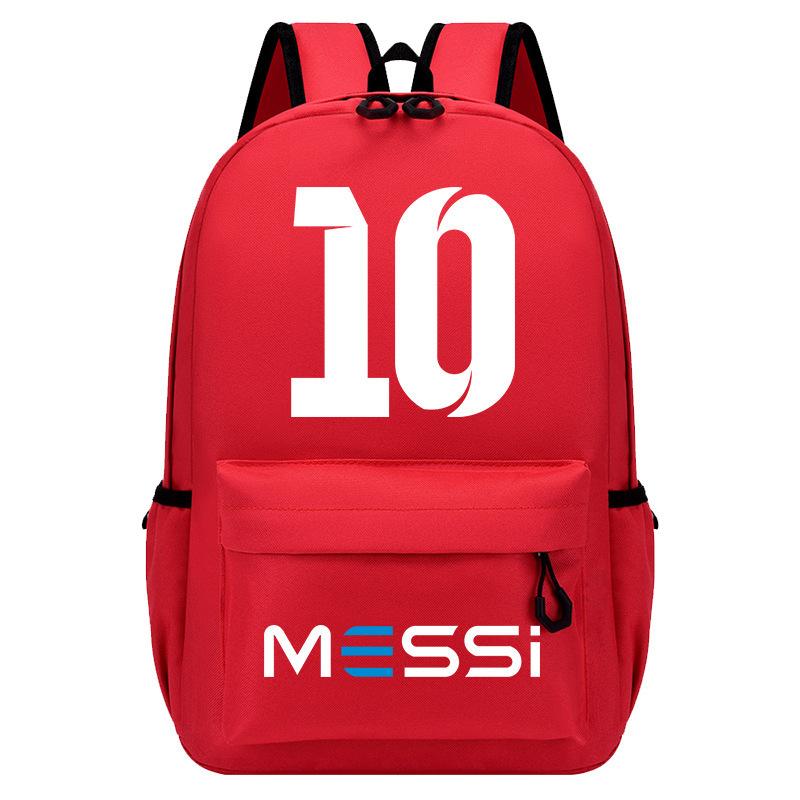 Large Capacity Schoolbag with Shoulder Strap; Student Three-piece Pencil Case Set