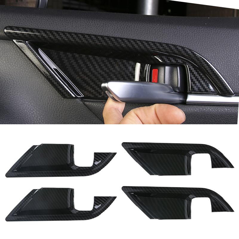 

Наклейки на внутренние углубления дверей автомобиля Для Toyota Camry 70 XV70 2018 2019 2020 2026 2026 2026 Гибридный автомобиль Внутренняя панель двери Ручка двери B