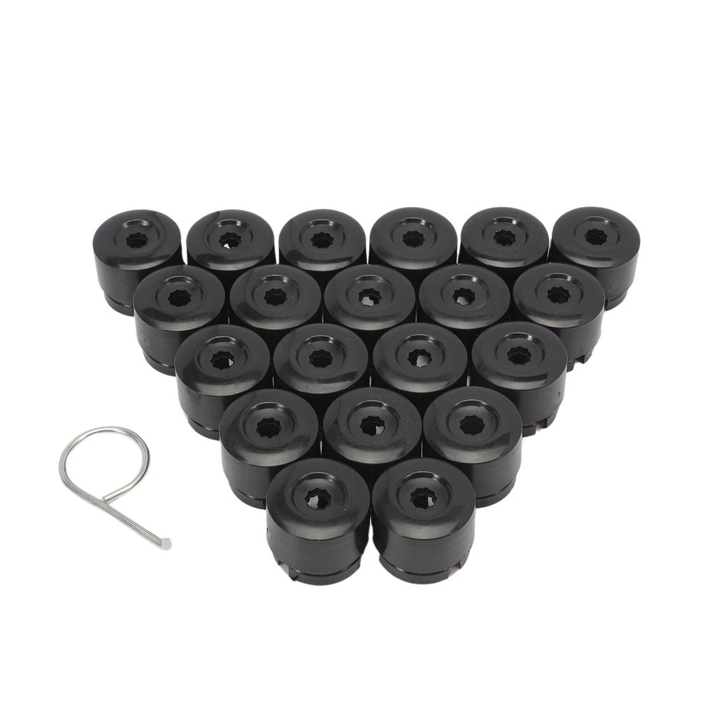20pcs 19 Mm Car Wheel Nut T5 T6 Wheel Nuts Caps Hub Screw Cover Protective Caps Wheel Nut Screw Head Cover