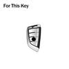 Zinc Alloy Leather Car Key Fob Case Cover Bag For BMW 1 2 3 4 5 X1 X2 X3 X4 X5
