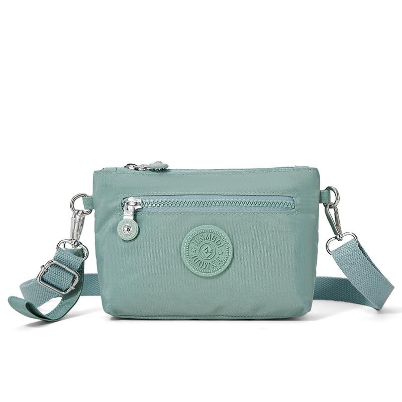 HomeHarmony 2026 Lente Dames Waterdichte Nylon Schouder Crossbody Tas met Portemonnee met Meerdere Vakken groen