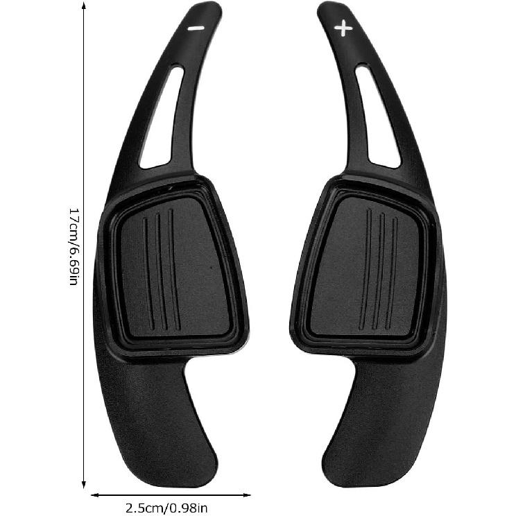2pcsset Steering Wheel Paddle Shifter Extension For A3 8V A4 A5 B9 B9.5 A6 A7 C8 Q3 Q5