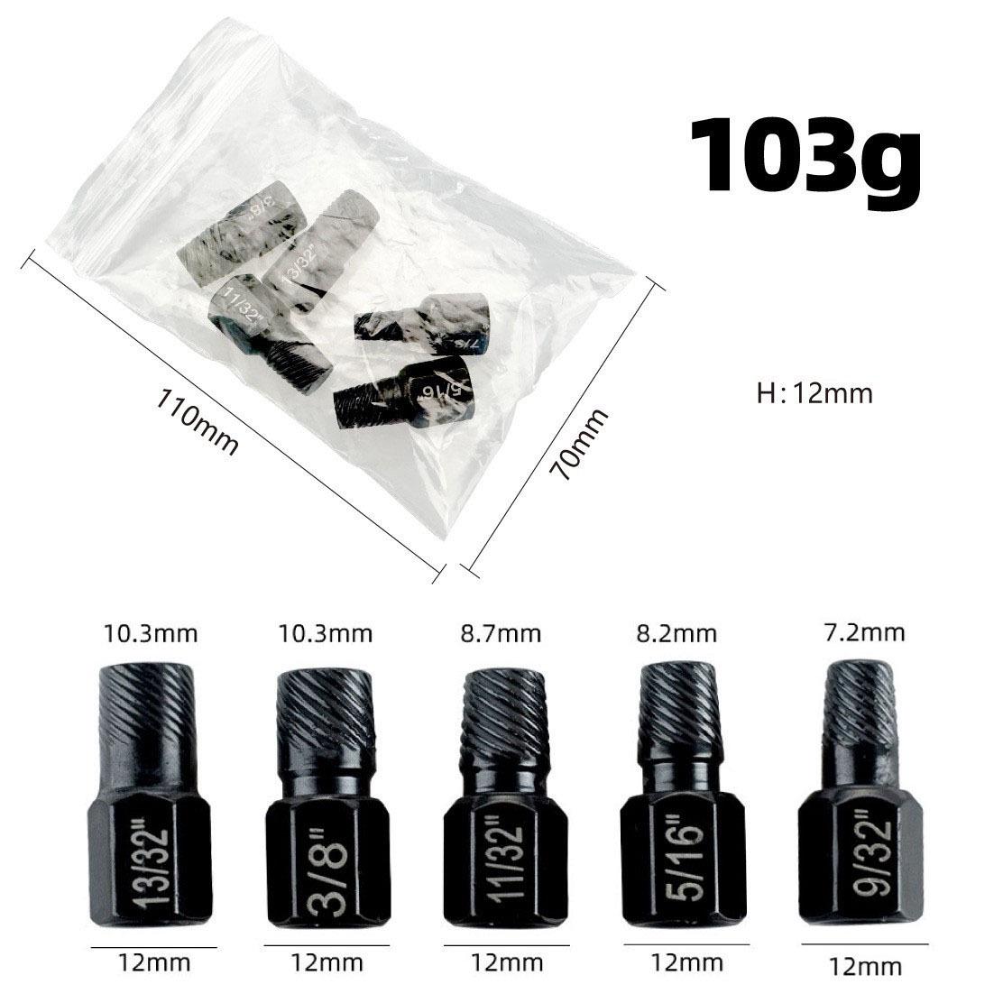 14-Piece Damaged Nut Extractor & Removal Socket Set