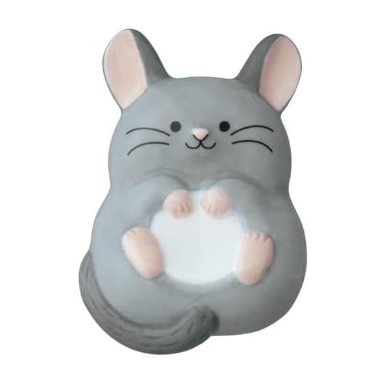 Decole Corporation Chila Life Chinchilla Chopstick Rest GY MG-47371