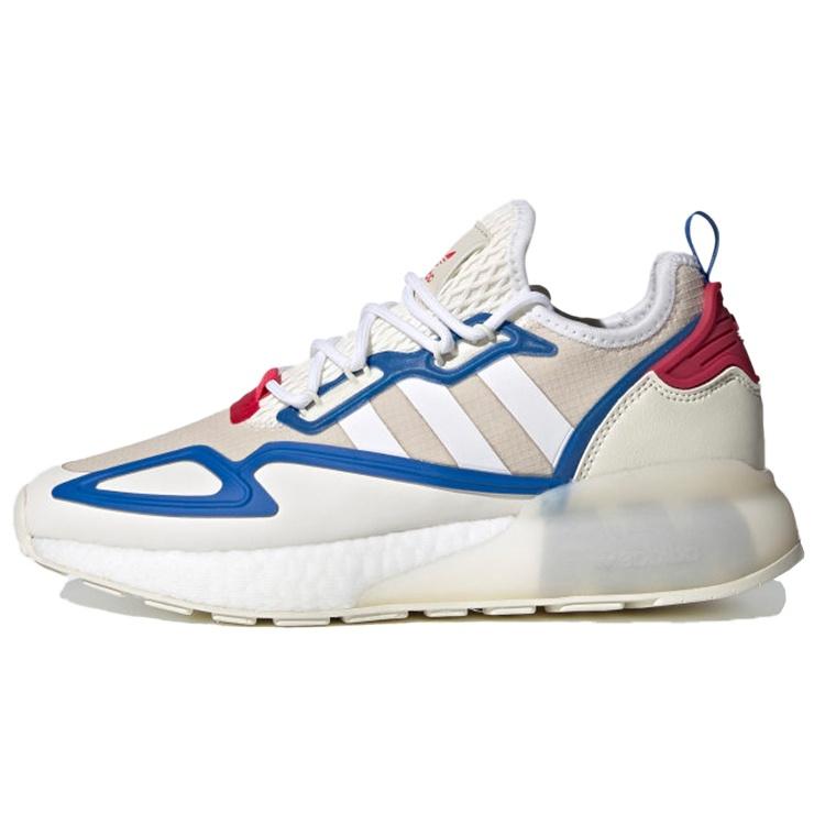(WMNS) adidas originals ZX 2K Boost White Blue Red Women s FZ0220 EU 36