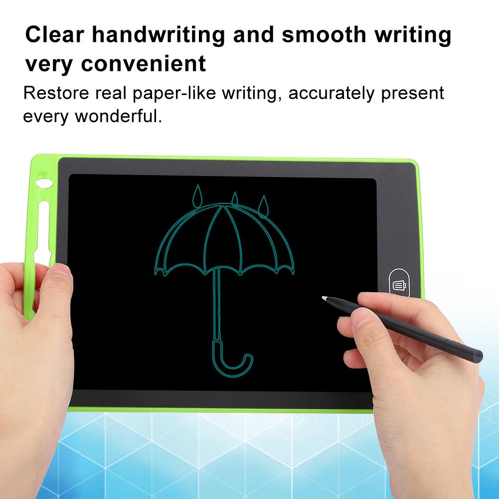8,5-Zoll LCD Schreibtafel Kinder Smart Graffiti Zeichenbrett Monochrom Handschrift