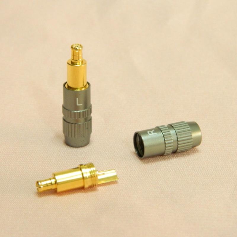 Durability Metal Connectors Headphone Plug for MSR7B ESW750 770H 990H Headsets Plug Enhances Sound Experience