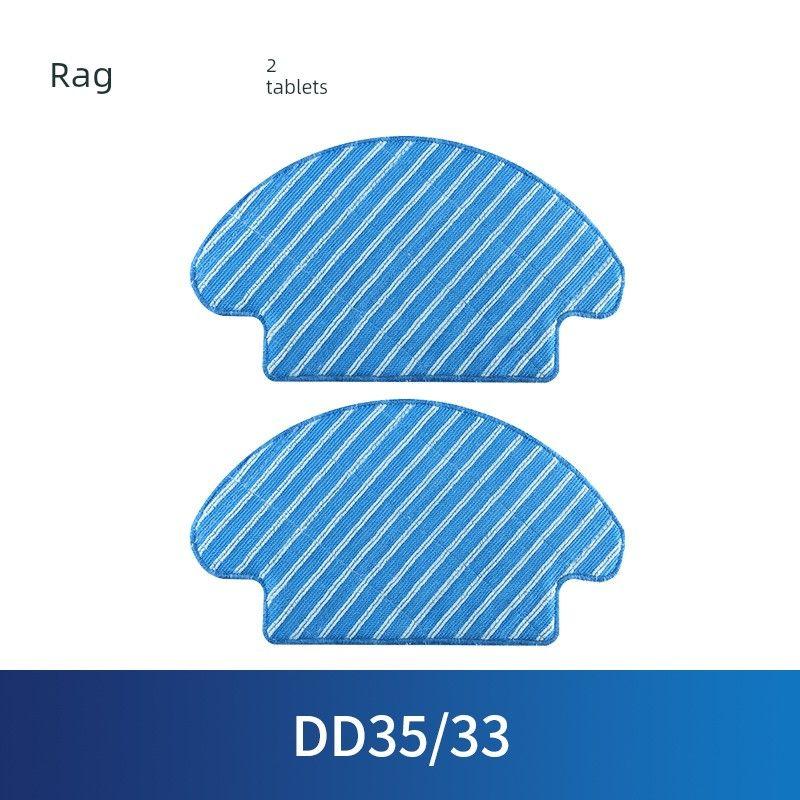 Applicable To Ecovacs DD35 56/33 Sweeping Robot Side Brush Accessories Main Rolling Brush Rag Filter Screen