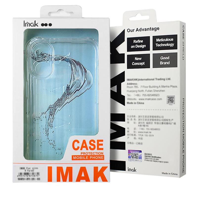 IMAK For OnePlus Nord CE4 Lite 5G/Oppo K12x 5G (China) Case Corrugated Texture TPU Anti-Drop Phone Cover